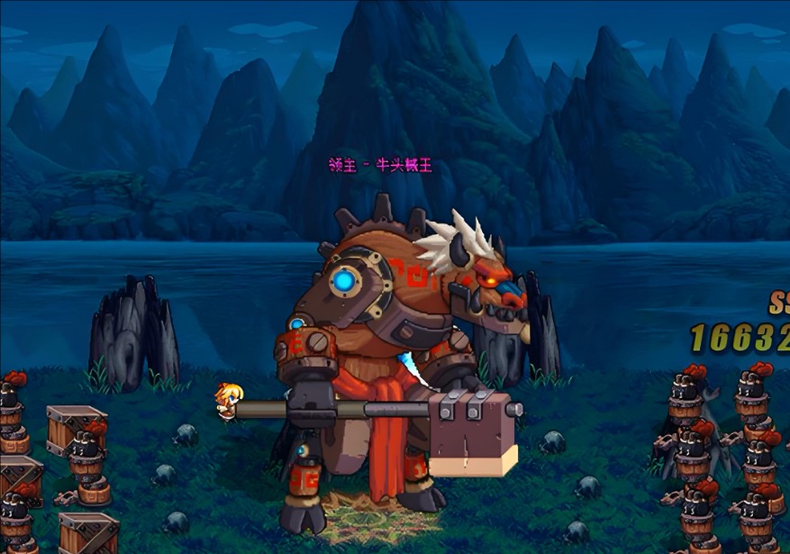 dnf60版本机械牛（比尔马克帝国试验场）